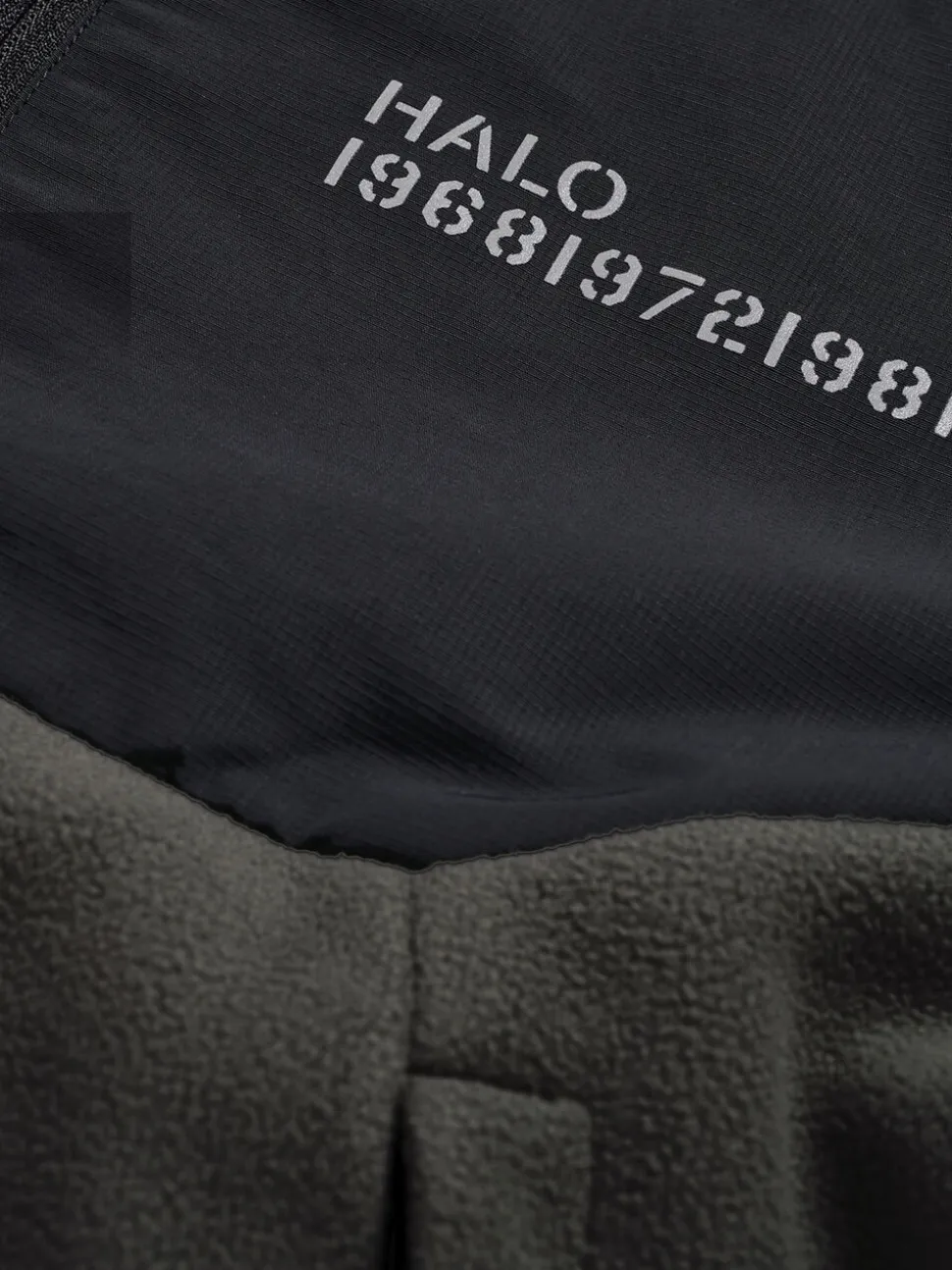 HALO BLOCKED ZIP FLEECE