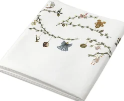 Hammershøi Christmas Dug 150x320 cm hvid m. deko