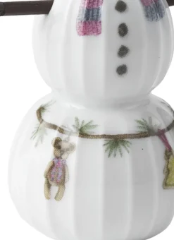 Hammershøi Christmas Snedreng H9 hvid m. deko