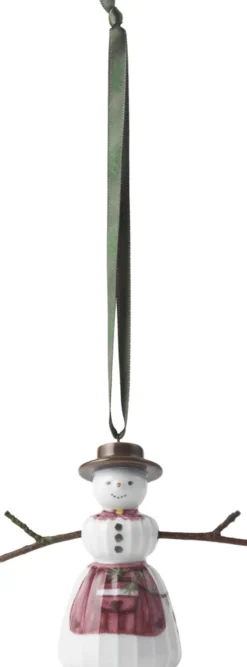 Hammershøi Christmas Snekone hængende H9 hvid m. deko