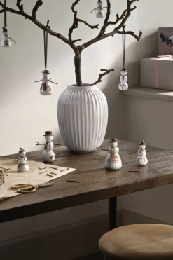 Hammershøi Christmas Snekone hængende H9 hvid m. deko