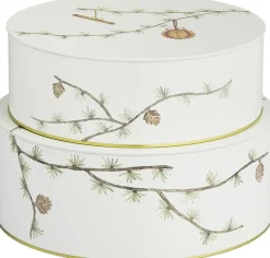 Hammershøi Juleopbevaringsdåse Ø20/Ø22 hvid 2 stk.