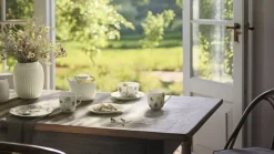 Hammershøi Summer Tallerken Ø22 cm forglemmigej