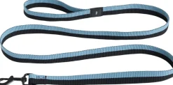 HAY Dogs Leash-Flat M/L-Blue, black