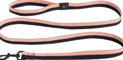 HAY Dogs Leash-Flat M/L-Pink, black