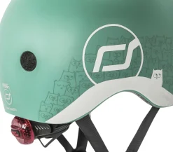 Helmet XXS reflective forest
