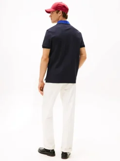 HERRINBONE COLLAR REG POLO