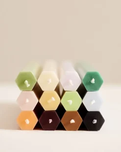 Hexagon Candle - Set of 4