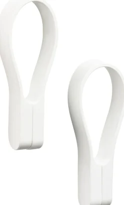 Håndklædestrop Loop magnet 2 stk. White