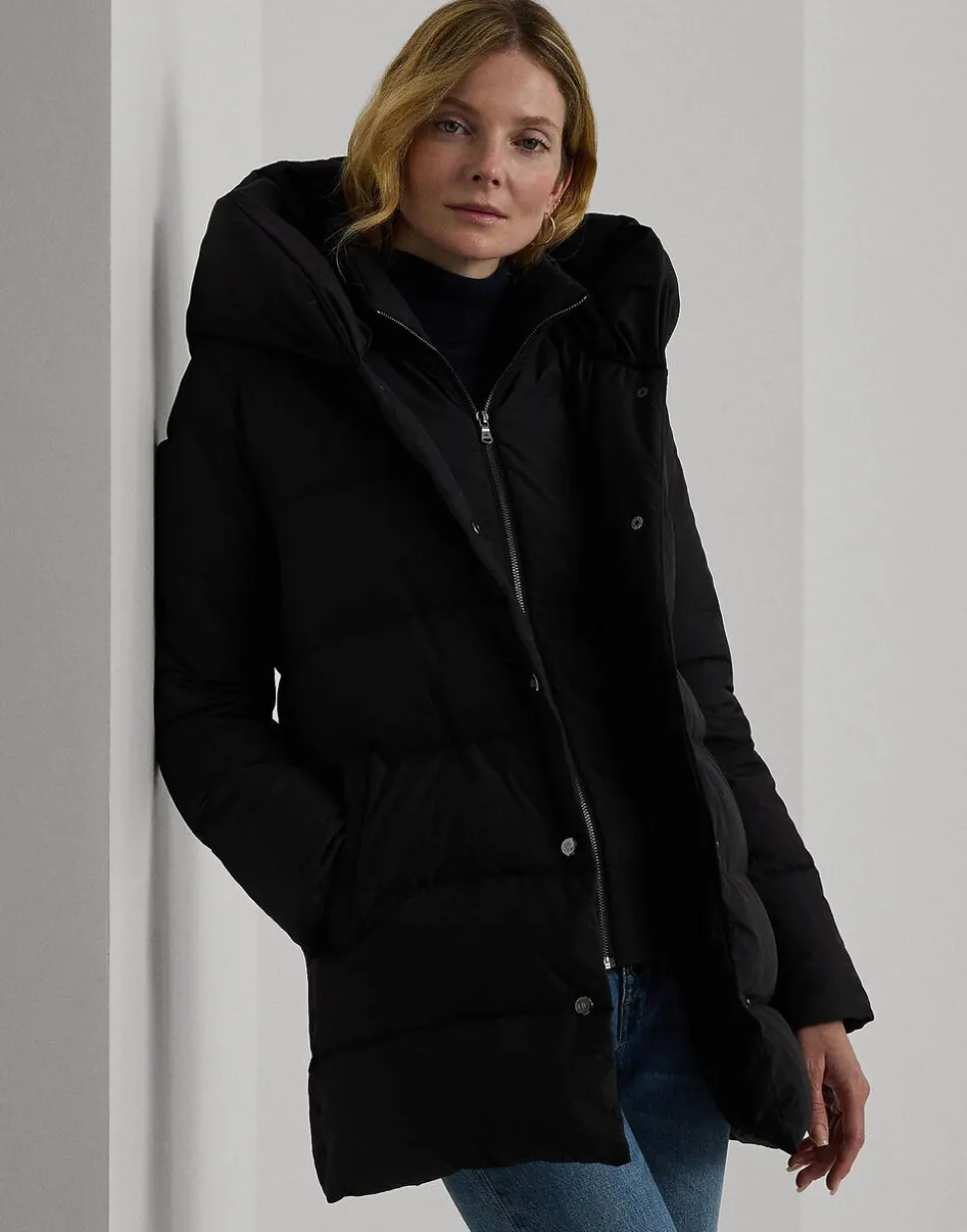 Hooded Down Coat