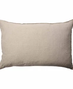 Hør vasket pude 60x90 Natural