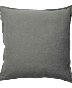Hør vasket pude 50x50 Shadow