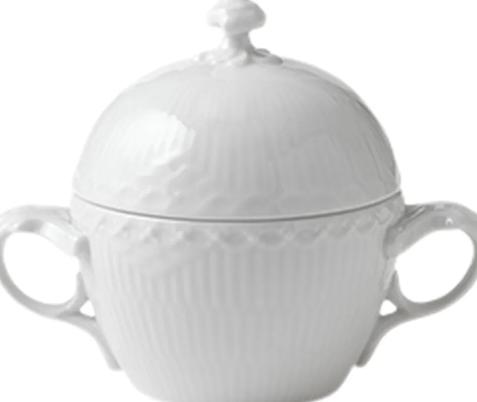 Hvid Halvblonde 20 cl. sukkerskål