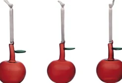 Iittala glas æble 3-pak rød
