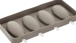 Ispindeform til 4 stk. Madeleine Latte Silikone