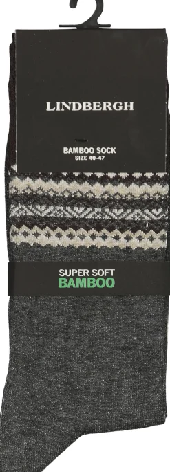 Jacquard bamboo sock