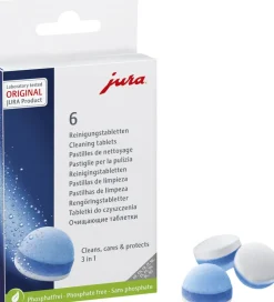 JURA Rensetabletter 3-faset, 6 stk.