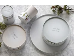 Kagedåse Vinter 10 x 14,5 cm Woodrose Metal