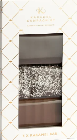 Karamel bar- Gaveæske 3 stk