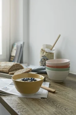 Knabstrup Colorit, skål, rosa, Ø14 cm