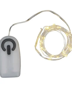 Knirke 40L m/timer, Klar/sølv