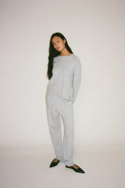 Knit lounge boxy sweater - Ruca