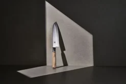 Koya Santokukniv 18 cm, Beige, Glatslebet