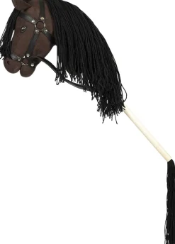 KÆPHEST M/ÅBEN MUND, BRUN