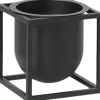Kubus Flowerpot 10, Black