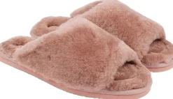 KVINA - OPEN SHEARLING SLIPPER