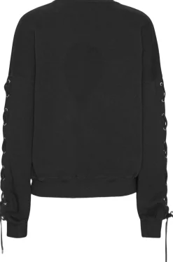 LACING CREWNECK