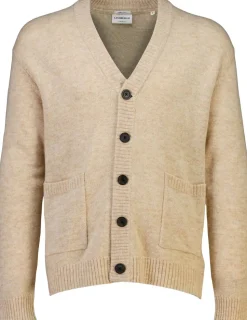 Lambswool button cardigan