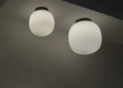 Lantern Globe Ceiling Lamp