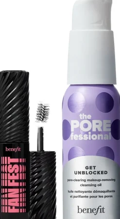 Lash, Cleanse, GO - Gavesæt med mini mascara og Cleansing Oil