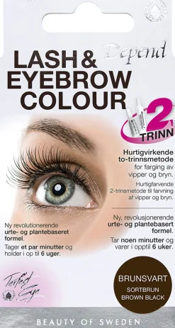 Lash/eyebrow col. Brown black
