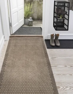 Løber 90x200 cm, dot sand/beige