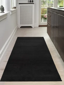 Løber 90x200 cm, sort