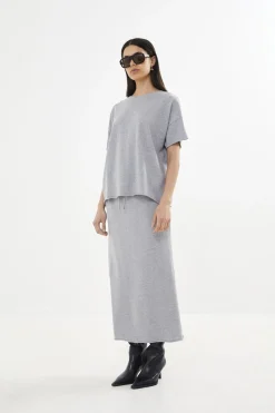 Light stretch long skirt - Hanni