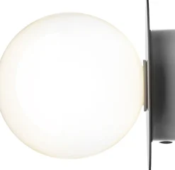 Liila 1 Medium IP44, light silver / opal