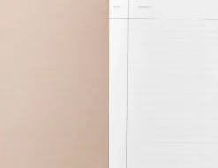 Lille notesbog, røde striber