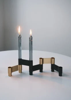 LINK, CANDLE HOLDER, BLACK ANODIZED, 11060B