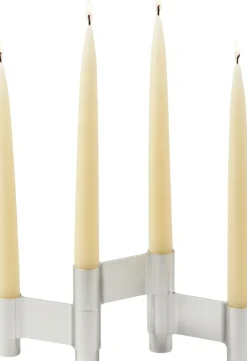 LINK, CANDLE HOLDER, POLISHED ALUMINIUM, 11060P
