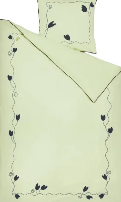 Lollipop Sengetøj 140x200 cm lys grøn