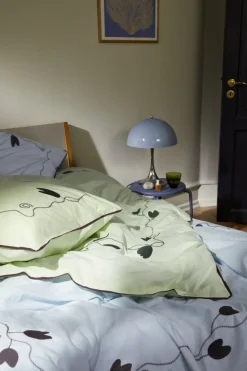 Lollipop Sengetøj 140x200 cm lys grøn