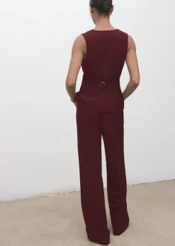 Long suit-style jumpsuit