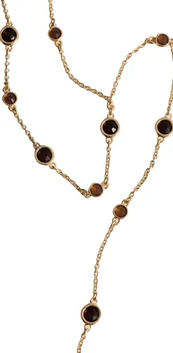 Long triple necklace