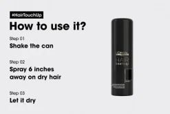 L'Oréal Professionnel Hair Touch Up Black