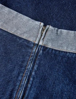 Luke Denim Stelly Skirt Block