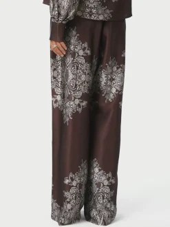 Lunet Paisley Border Pants