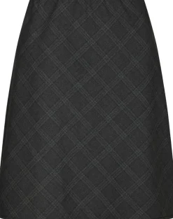 Lunna Check Short Skirt